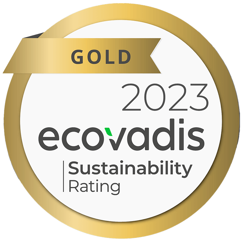 Ecovadis 2023 Gold Award
